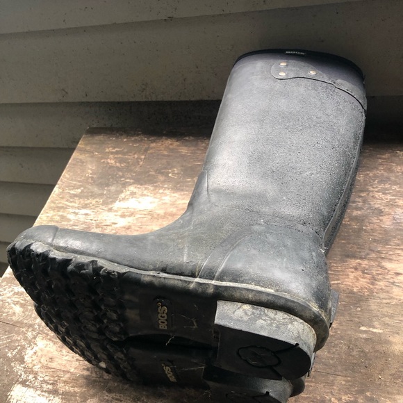 Bogs Neo-Tech Tall Black Boots Waterproof Kettering Rain -15 degree Boots Sz W9 - Picture 11 of 11
